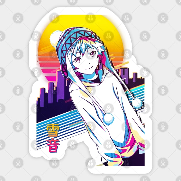 Noragami - Yukine Sticker by 80sRetro